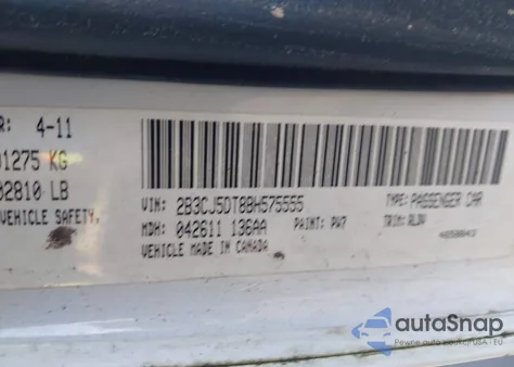 2011 Dodge Challenger R/T from USA, damaged, VIN 2B3CJ5DT8BH575555